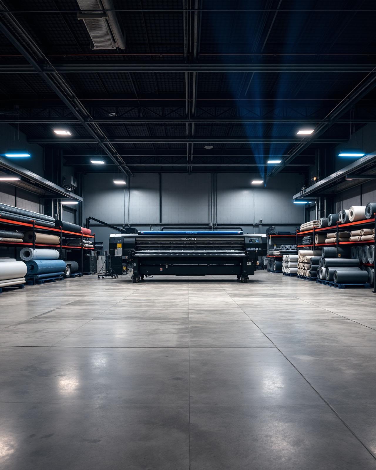 Print ON industrial production facility