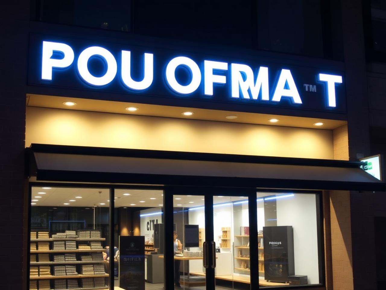 Channel Letter Storefront
